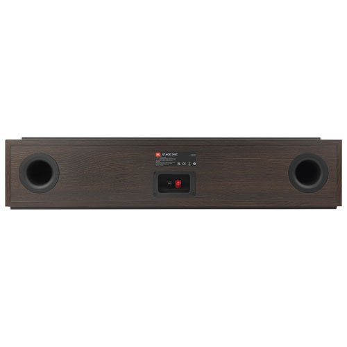 Haut-parleur de canal central à 2,5 voies 150 W 4,5 po Stage245C de JBL - Espresso