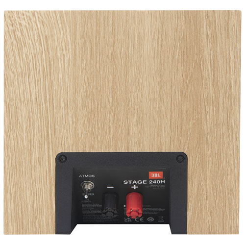 JBL Stage240H 4.5" 150-Watt Dolby Atmos Bookshelf Speaker - Pair - Latte
