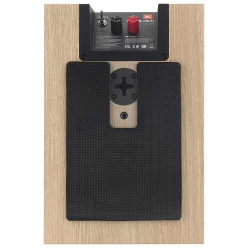 JBL Stage240H 4.5" 150-Watt Dolby Atmos Bookshelf Speaker - Pair - Latte