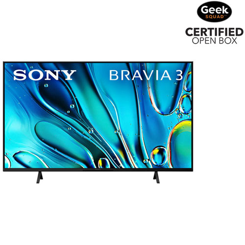 Open Box - Sony Bravia 3 50" 4K UHD HDR LED Smart Google TV - 2024