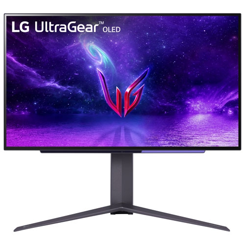 Moniteur jeu G-Sync DELO QHD 240&nbsp;Hz GTG 0,03&nbsp;ms 27 po UltraGear de LG - Noir - remis à neuf (État correct)