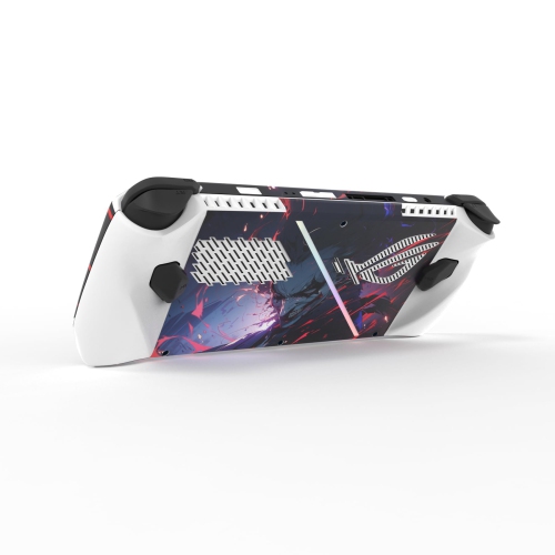 Décalcomanie protectrice pour ROG Ally, autocollants personnalisés roulés en vinyle pour console de jeu portative ROG Ally - clown maléfique