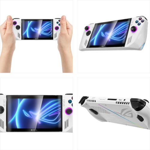 Asus Rog ALLy Tempered Glass Screen Protector,Ultra-thin Scratch Resistant HD for Asus Rog Ally Gaming Handheld for Asus Rog Ally Screen Protector