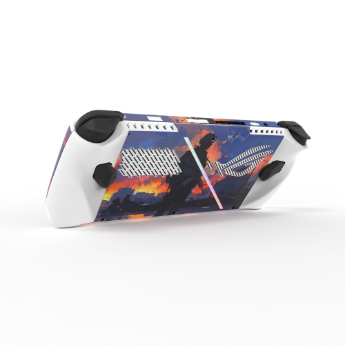 Autocollant de protection pour ROG Ally, autocollants personnalisés revêtements en vinyle pour console de jeu portative ROG Ally - décision héroïque