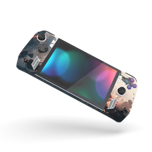 Autocollant de protection pour ROG Ally, autocollants personnalisés roulés en vinyle pour console de jeu portative ROG Ally - Vanguard solitaire