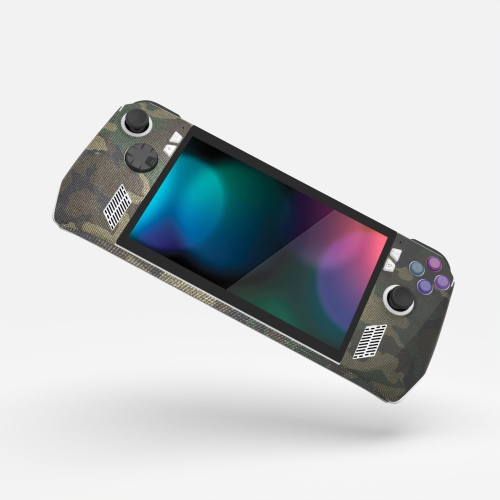 Autocollant de protection pour ROG Ally, autocollants personnalisés revêtements en vinyle pour console de jeu portative ROG Ally - Camouflage vert