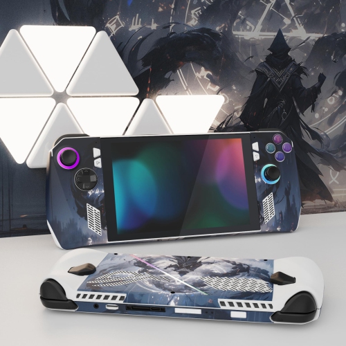 Autocollant de protection pour ROG Ally, autocollants personnalisés revêtements en vinyle pour console de jeu portative ROG Ally - Runecaster
