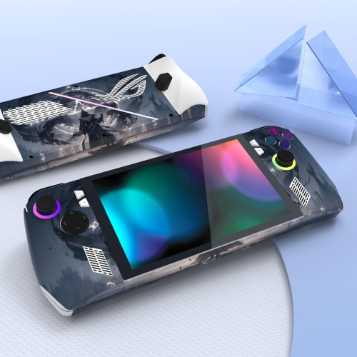 Autocollant de protection pour ROG Ally, autocollants personnalisés revêtements en vinyle pour console de jeu portative ROG Ally - Runecaster