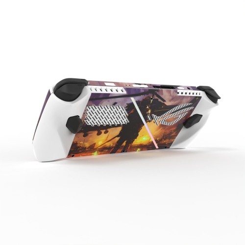 Décalcomanie protectrice pour ROG Ally, autocollants personnalisés revêtements en vinyle pour console de jeu portative ROG Ally - Breaking Dawn