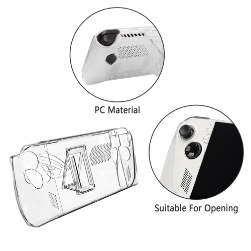Étui de protection Nayubo pour ROG Ally d'ASUS avec support protecteur transparent Accessoires pour ROG Ally Gaming housse protectrice antichoc