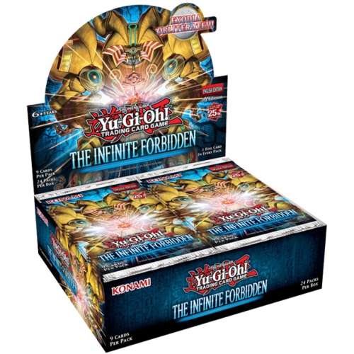 KONAMI  Yugioh Trading Card Game: The Infinite Forbidden Booster Box Yu-Gi-Oh, 24 Packs