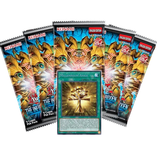 Konami YuGiOh! Trading Card Game: The Infinite Forbidden Booster Box Yu-Gi-Oh!, 24 Packs