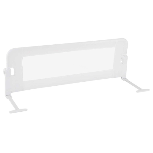 Barrière de lit pliable pour jeune enfant de 42 po 1 PCS de Costway avec courroie de sécurité réglable barrière de lit, blanc