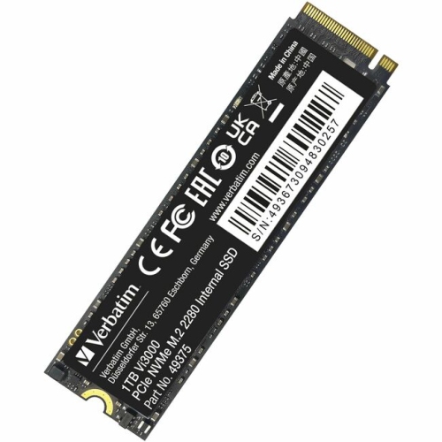 Verbatim Vi3000 PCIe NVMe&trade; M.2 SSD 49375