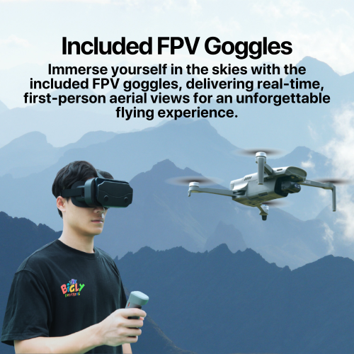 New Release The Bigly Brothers Walker-Air Mini SE FPV Drone, Intelligent Voice Control, One Throw Fly, 48MP Camera, 4km Range, 3-Axis Gimbal, GPS