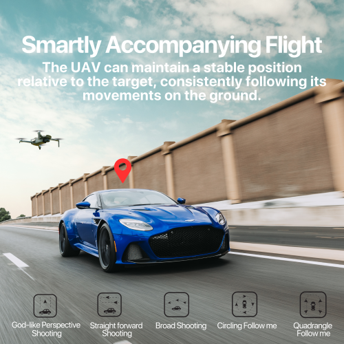 New Release The Bigly Brothers Walker-Air Mini SE FPV Drone, Intelligent Voice Control, One Throw Fly, 48MP Camera, 4km Range, 3-Axis Gimbal, GPS