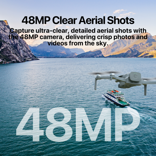 New Release The Bigly Brothers Walker-Air Mini SE FPV Drone, Intelligent Voice Control, One Throw Fly, 48MP Camera, 4km Range, 3-Axis Gimbal, GPS