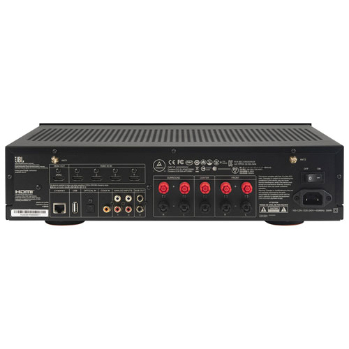 JBL MA Series JBLMA510WHTAM 5.2 Channel Network 8K Ultra HD AV Receiver - White