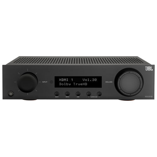 Image 4 of 12.. JBL MA Series JBLMA510BLKAM 5.2 Channel Network 8K Ultra HD AV Receiver - Black