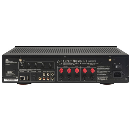 Image 6 of 12.. JBL MA Series JBLMA510BLKAM 5.2 Channel Network 8K Ultra HD AV Receiver - Black