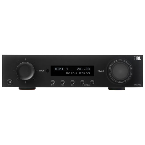 Récepteur AV réseau UHD 8K 7.2 canaux MA Series JBLMA710BLKAM de JBL - Noir