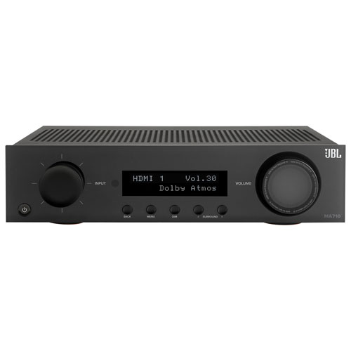 Récepteur AV réseau UHD 8K 7.2 canaux MA Series JBLMA710BLKAM de JBL - Noir