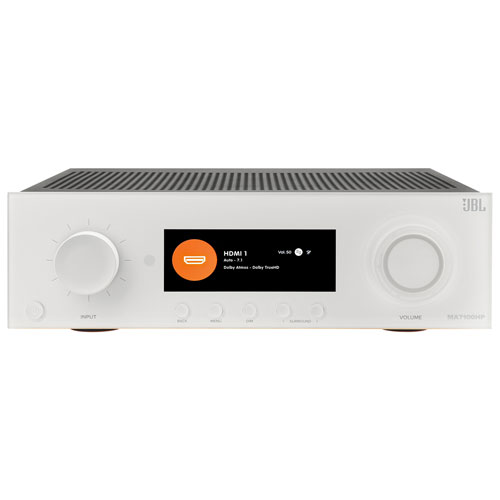 Image 4 of 11.. JBL MA Series JBLMA7100HPWHTAM 7.2 Channel Network 8K Ultra HD AV Receiver - White