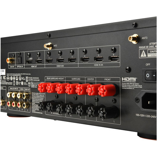 Image 7 of 11.. JBL MA Series JBLMA7100HPWHTAM 7.2 Channel Network 8K Ultra HD AV Receiver - White