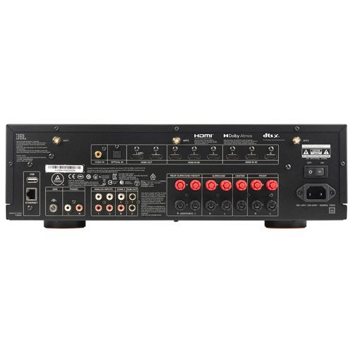 Image 6 of 12.. JBL MA Series JBLMA7100HPBLKAM 7.2 Channel Network 8K Ultra HD AV Receiver - Black