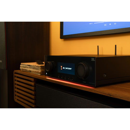 Image 11 of 12.. JBL MA Series JBLMA7100HPBLKAM 7.2 Channel Network 8K Ultra HD AV Receiver - Black