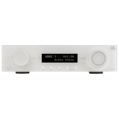 Récepteur AV réseau UHD 8K 7.2 canaux MA Series JBLMA710WHTAM de JBL - Blanc