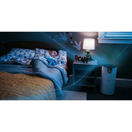 Le purificateur d'air HEPA Nanoseal UA205 MAX de SHARK avec Clean Sense pour la maison, les allergies, 1350 pi2, très grande pièce, capture 99,98 %