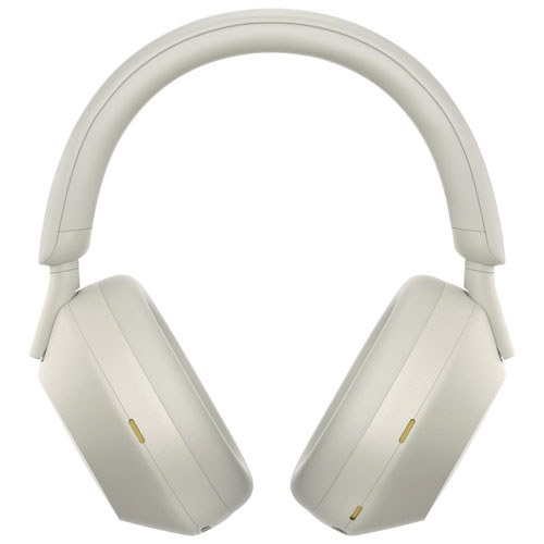 Boîte ouverte - Casque d'écoute Bluetooth à suppression du bruit WH-1000XM5 de Sony - Argenté