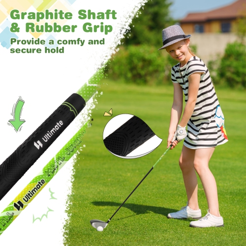 Ultimate Junior Complete Golf Club Set for Kids Age 11-13 Years Old Golf Practice Set