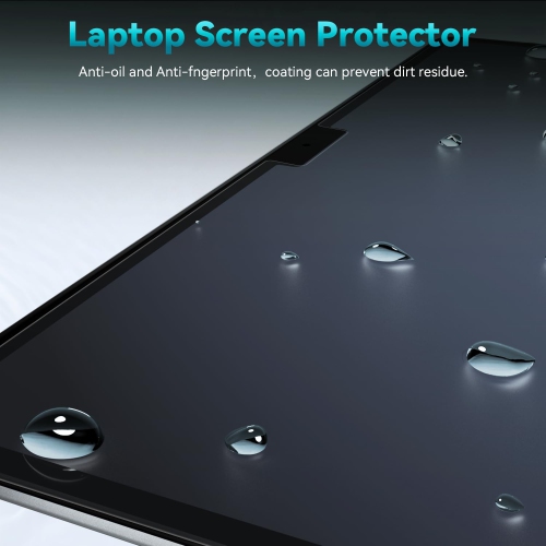 2 Pack Anti Blue Light Screen Protector Compatible with MacBook Air 15 Inch(2023, M2)-A2941, Eye Protection, Anti Glare Anti Scratch & Anti