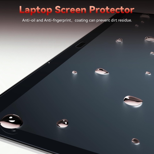 2 Pack Anti Blue Light Screen Protector Compatible with MacBook Air 13 / MacBook pro 13 Inch, Eye Protection, Anti Glare Anti Scratch & Anti