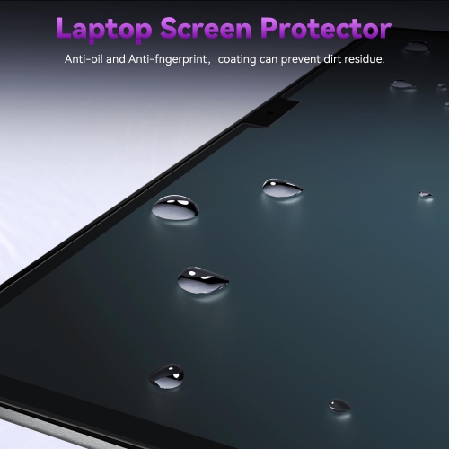 2 Pack Anti Blue Light Screen Protector Compatible with MacBook Pro 16 inch, Eye Protection, Anti Glare Anti Scratch & Anti Fingerprints Screen