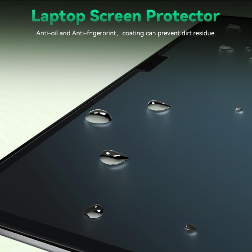 2 Pack Anti Blue Light Screen Protector Compatible with MacBook Pro 14 Inch(2021-2023, M1, M2, M3), Eye Protection, Anti Glare Anti Scratch & Anti