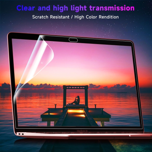 2 Pack Anti Blue Light Screen Protector for MacBook Air 13 Inch&MacBook Pro 13In(2016-2022,M1,M2), 13.3" Mac Laptop Anti Glare Matte Light UV Blocker