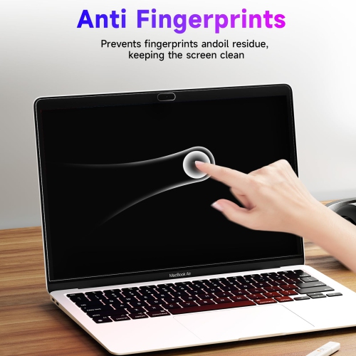 2 Pack Anti Blue Light Screen Protector for MacBook Air 13 Inch&MacBook Pro 13In(2016-2022,M1,M2), 13.3" Mac Laptop Anti Glare Matte Light UV Blocker