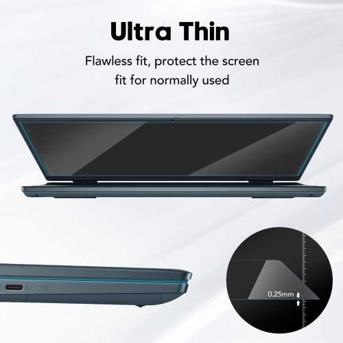 Tempered Glass Screen Protector for 13.3" Lenovo Thinkpad X380 X390 X395 L13 L380 L390, Lenovo Yoga 730 2-in-1 Touch-Screen Laptop, 2022 Lenovo Yoga