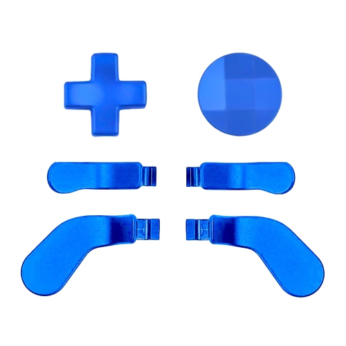 Image 1 de 5.. Palettes arrière de rechange 6 pièces verrous de gâchette en acier inoxydable verrous de gâchette D touches de direction pour manette Xbox One Elite
