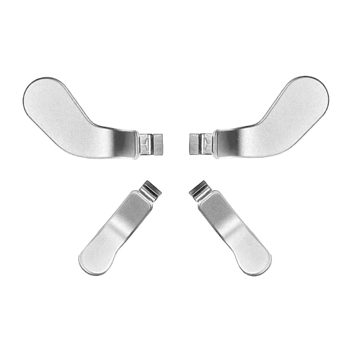 Replacement Back Paddles 4 pcs Metal Stainless Steel Trigger Locks for Xbox One Elite Controller Series 2 Xbox One Elite Back Buttons Accessories