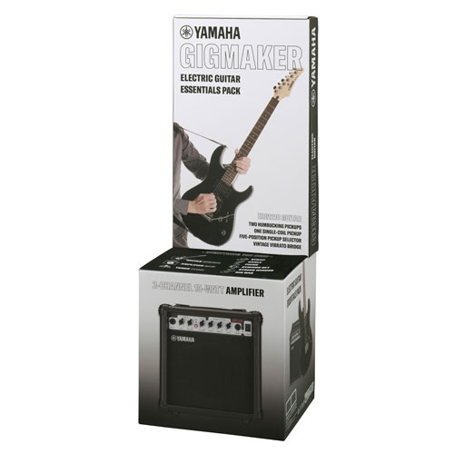 Yamaha Electric Guitar Pack - Black