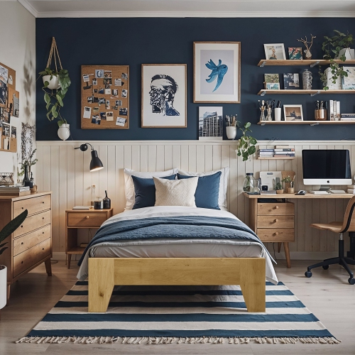 Amber & Emily Queen Platform Bed