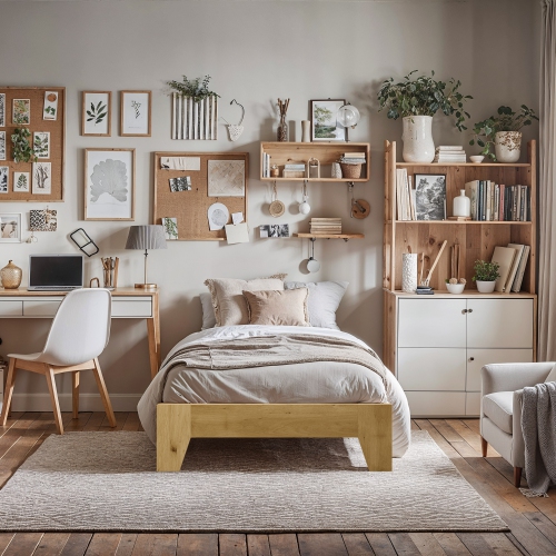 Amber & Emily Queen Platform Bed