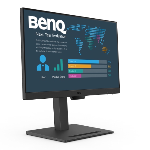 Moniteur de bureau 100&nbsp;Hz double HDMI 1080p 23,8 po de BenQ -