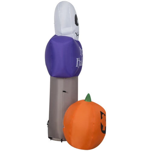 GEMMY INDUSTRIES Airblown® Inflatable -Happy Halloween Sign-SM Scene 54"