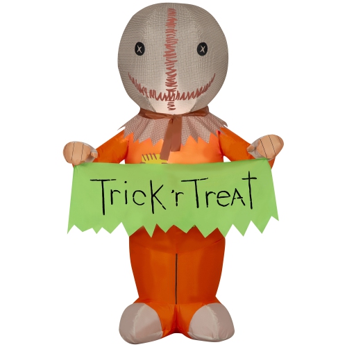 GEMMY  Industries Airblown® Halloween -Sam From Trick R Treat-Sm- © 2024 Legendary 42" In Multicolor