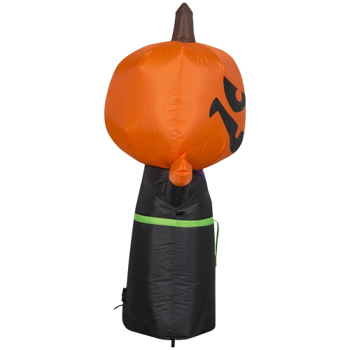 GEMMY INDUSTRIES Airblown® Inflatable Halloween -Pumpkin Head Reaper-SM 42"